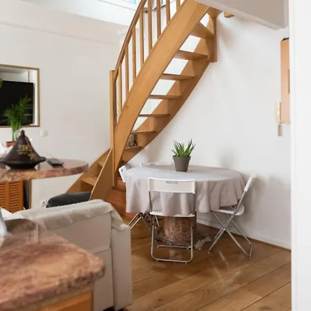 Duplex Design Close To Eiffel Tower View On Seine Apartamento *