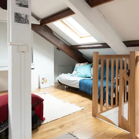 Duplex Design Close To Eiffel Tower View On Seine *