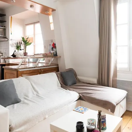 Duplex Design Close To Eiffel Tower View On Seine Appartement